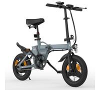 SHIZHUNIAO Electric Bike, 14" E Bike UK Legal 250W Motor 36V-9Ah Battery Up to 45KM Range 3 Riding Modes, City Commute Electric Bikes Smart LCD Dual Disc Brakes, Urban eBike Adults/Youths