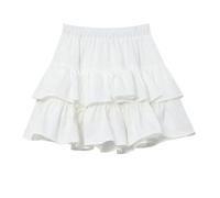 Shizuka Kuze Cosplay Costume Marina Kirarazaka Cosplay Outfit White T-shirt Cake Skirt or Shorts Role Play Full Set Anime Cosplays Outfit Halloween Carnival Party Dress Up Suit for Women Men
