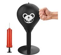 Shizuku Desktop Punching Bag | Fun Rage Stand Alone Bag for Stress Relief | Suction Boxing Speed Ball Gift