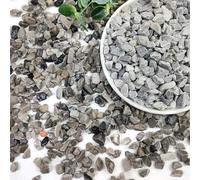SHIZWU 3/8 inch Succulent Pea Gravel,5Lb Grey Polished River Rocks for Substrate,Aquarium Gravel for Fish Tank,Decorative Pebbles for Landscaping,Plants,Garden