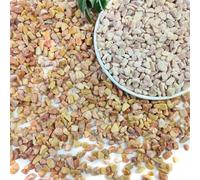 SHIZWU Garden Stones, Peach Gravel for Garden, Plant Pots, Fish Tank, Aquarium, Landscaping, Vase Fillers, Christmas Cactus and Succulents (6-9mm, 4.5kg)