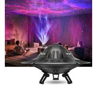 SHJQJJLBCQ UFO Galaxy Light Nebula Star Projector, Bedroom Projector, Suitable for Both Boys and Girls, HR-H2