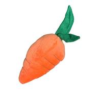shjxi Carrot Chew Plush, Squeaky Puppy Tug, Interactive Pet Teether, Soft Bite Resistant Design, for Kennel Training Fetch Games Crate Calming Daycare Chewing Indoor Outdoor Playtime 11.42 Inches