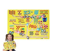 shjxi Color Matching Maze,Early Learning Logical Thinking Builder - Table Maze Color Matching Toy - for Boys Girls Children Over 3 Years Old Classroom Living Room Kindergarten Travel