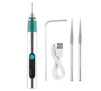 shjxi Engraver Tool,Portable Beginner Friendly Rotary Carving Machine | 3-Speed Settings Rotary Rechargeable Engraver Pen,for Artists DIYers Wood Glass Bead Stone Woodworking Metalworking Leather