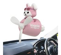 shjxi Pilot Car Air Outlet Fragrance Diffuser - Cute Animal Pilot Car Scent Diffuser for Air Vent, Perfume Decoration with 2 Aromatherapy Tablets, Accessories