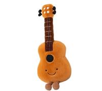 shjxi Plush Toy - Musical Instrument Cartoon Doll, Guitar Violin Stuffed Figure, Soft Cuddly Material, Quality Handcrafted Build, Gentle Touch Fabric Finish, Birthday, Decorative Accessory