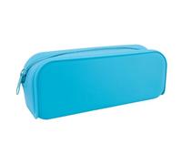 shjxi Silicone Pencil Case, Aesthetic Soft Pen Storage, Multifunctional Silicone Cosmetic Bag, Compact and Convenient for Stationery, Erasers, Brushes & Tools, 7.48x1.97x3.15 Inches