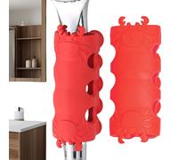 shjxi Suction Cup Shower Head Bracket - Suction Cup Silicone Shower Head Holder Bracket - No Drill Mounting Brackets for Home Wall Bathroom