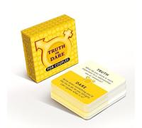 shjxi Truth or Dare Couples Game, Parties Card Game, Fun Couples Game, Date Night Game, Romantic Valentines Game, Truth or Dare Card Game for Couples to Up Date Night and Parties