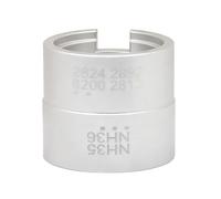 shjxi Watch Movement Holder - Double Sided Adjustment Stand, Secure Clock Mechanism Mount, Metal Repair Base, Holds Small Parts Firmly in Place, Premium Watch Repair Equipment, Workshop Display Use