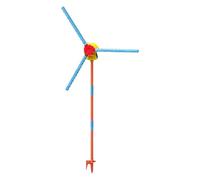shjxi Windmill Sprinkler, Rotating Water Toy, Garden Spray Spinner, 360 Degree Design, 3 Leaf, 42.52x23.62 inches, for Boys Girls Outdoor Garden Patio Lawn Park Birthday