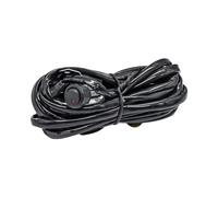 Shkalacar 12V 40A LED Light Bar Wiring Harness Kit Universal, 300W 2 Leads 16 AWG LED Work Light Bar Wiring Harness with Relay On & Off Switch for Off-Road Vehicles Fit 1 Light