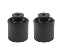 Shkalacar 2 Pack Trailer Door Holder Kit, 2 Set Low Profile Rubber Door Holder Bumper Fits RV Trailer