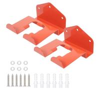 Shkalacar 2 Pack Weed Eater Hanger, Garden Power Tool Hanger, Heavy Duty Wall Mounted Car washing gun Hanger for Grass Trimmer, Garden Tools