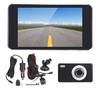 Shkalacar 4.0 inch Car Video Recorder 1080P HD Dual Lens Touch Screen, with G-Sensor Motion Detection Wide Angle, for Safe Reversing and Loop Recording