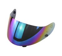 Shkalacar Helmet Lenses Compatible with HJC CL-16 CL-17 CL-ST CL-SP CS-R1 CS-R2 Series, Blocks Sun Rays, Wind, Scratches, Easy Install & Remove, Multiple Colors Available, Magnifying, (Colorful)