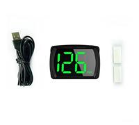 Shkalacar Intelligent GPS HUD Speedometer, Car HUD Headup Display KM/H MPH with LED Large Police Display for Car Truck SUV Motorcycle