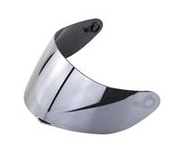 Shkalacar Motorcycle Helmet Visor Replacement for AGV K1 K3SV K5, Motorcycle Wind Shield Helmet Lens Visor Full Face Helmet (Silver Plated)