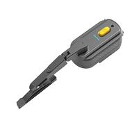 Shkalacar Motorcycle Helmet Wiper Universal Rechargeable Motorcycle Helmet Wiper Waterproof Helmet Windshield Wiper Compatible with Most Visor (1200 mAh)