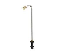 Shkalacar Pressure Washer Gutter Cleaner Attachment, Stainless Steel Angled Extension Wand Replacement for Karcher K2 K3 K4 K5 K6 K7, 4000PSI (U-shape)