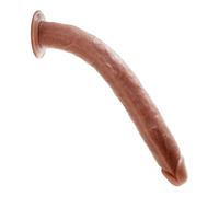 Shkanla 16.5 Inch Super Long Realistic Dildo, Silicone Huge Big Anal Dildo with Strong Suction Cup, Soft Lifelike Giant Penis G-Spot Stimulator for Deepest Sex, Adult Sex Toy for Women Men Gay