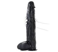 Shkanla 3" Diameter Huge Thick Dildo, 16.7inch Long Realistic Giant Dildo with Strong Suction Cup, G-Spot Massive Big Butt Plug Fake Penis, Adult Sex Toys for Woman Men Gay Couple Anal Play