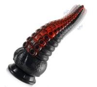 Shkanla Tentacle Dildo Vibrator, 8.7 inch Big Thick Realistic Fantasy Dildo with 10 Vibration Modes for Clit G-spot Anal Stimulation, Silicone Monster Dragon Dildos Adult Sex Toy for Women Couple