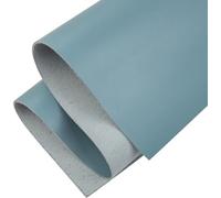 Shkira 12''X12'' Tooling Leather Square - 2.0MM Light Blue Sheets for Crafts - Leather Sheets for Crafts Tooling Sewing Hobby - Thick Cowhide Pieces - Fabric for Crafting