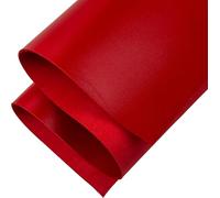 Shkira 6''X12'' Tooling Leather Square - 2.0MM Sheets for Crafts (Red)