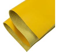 Shkira 6''X12'' Tooling Leather Square - 2.0MM Sheets for Crafts (Yellow 170)