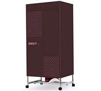 SHKUU Portable Clothes Dryer,Electric Drying Racks,1000w Folding Clothing Dryers Quick Dry,Warm Air Drying Wardrobe Digital Automatic Timer The New