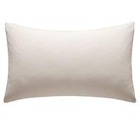 SHL Zipped Extra Large Polycotton Pillow Cases 22"" x 31"" - 1 Pair (Cream)