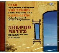 Shlomo Mintz - Lalo: Symphonie espagnole / Saint-Saëns: Introduction et Rondo capriccioso / Vieuxtemps: Violin Concerto No. 5