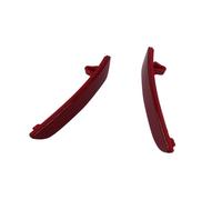 SHLPDFM 1 Pair 2 pcs Red Rear Bumper Reflector Lens Light Right Driver Side Left Passenger Side 265605789R 26565JJ90A 265659650R Fits for Renault Clio MK4 2012-2018