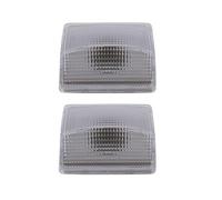 SHLPDFM 2 PCS/SET White Side Indicator Light Lamp Lens Left Or Right 8200343322 4331915,1400856C Fits for Renault Clio Mk3 2005-2012