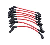 SHLPDFM 8pcsSet 10.5mm Spark Plug Wires Set Ignition Wire Spark Plug Lead for ChevyGMC 1999-2006 LS1 VORTEC 4.8L 5.3L 6.0L, Red