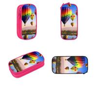 SHLXMDNZ Hot Air Balloonsminimally Printed Large Capacity Pencil Case With European, American, Retro, Modern, Gothic Style Makeup Special Pencil Case