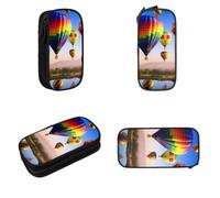 SHLXMDNZ Hot Air Balloonsminimally Printed Large Capacity Pencil Case With European, American, Retro, Modern, Gothic Style Makeup Special Pencil Case