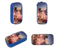 SHLXMDNZ The Old Hollywoodminimally Printed Large Capacity Pencil Case With European, American, Retro, Modern, Gothic Style Makeup Special Pencil Case