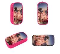 SHLXMDNZ The Old Hollywoodminimally Printed Large Capacity Pencil Case With European, American, Retro, Modern, Gothic Style Makeup Special Pencil Case
