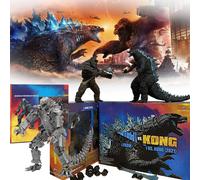 SHM Kong From Godzilla Vs Kong 2021 Movie PVC Action Figure Kaiju Monsterverse Dinosaur Model Collectible Action Toys Gifts C