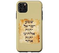 Shma Prayer in Hebrew Text Case for iPhone 11 Pro Max