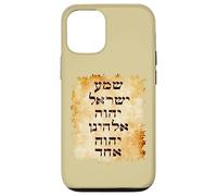 Shma Prayer in Hebrew Text Case for iPhone 12/12 Pro