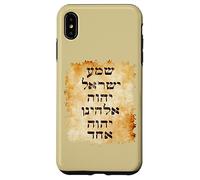 Shma Prayer in Hebrew Text Case for iPhone XS Max