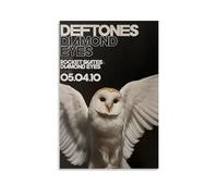 Shmaicheho Deftones Poster Music Album Rock Band Canvas Poster Wall Art Decor Living Room Bedroom Decoration Posters 20x30inch(50x75cm) Unframe-style