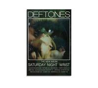 Shmaicheho Deftones Poster Rock Band Music Album Vintage Canvas Poster Wall Art Decor Living Room Bedroom Decoration Posters 20x30inch(50x75cm) Unframe-style