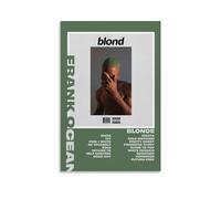 Shmaicheho Frank Poster Ocean Music Album Blond Canvas Poster Wall Art Decor Living Room Bedroom Decoration Posters 12x18inch(30x45cm) Unframe-style-6