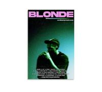 Shmaicheho Frank Poster Ocean Music Blond Vintage Canvas Poster Wall Art Decor Living Room Bedroom Decoration Posters 12x18inch(30x45cm) Unframe-style