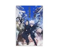 Shmaicheho Jujutsu Poster Kaisen Anime Comics Canvas Poster Wall Art Decor Living Room Bedroom Decoration Posters 24x36inch(60x90cm) Unframe-style-4